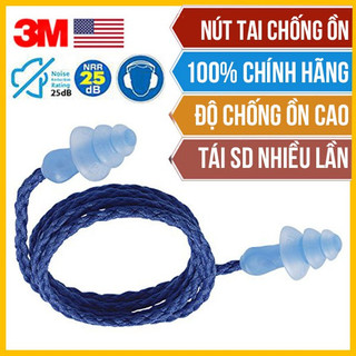 50 cặp- - nút tai chống ồn 3m 1290 tiêu chuẩn ansi s3.19-1974