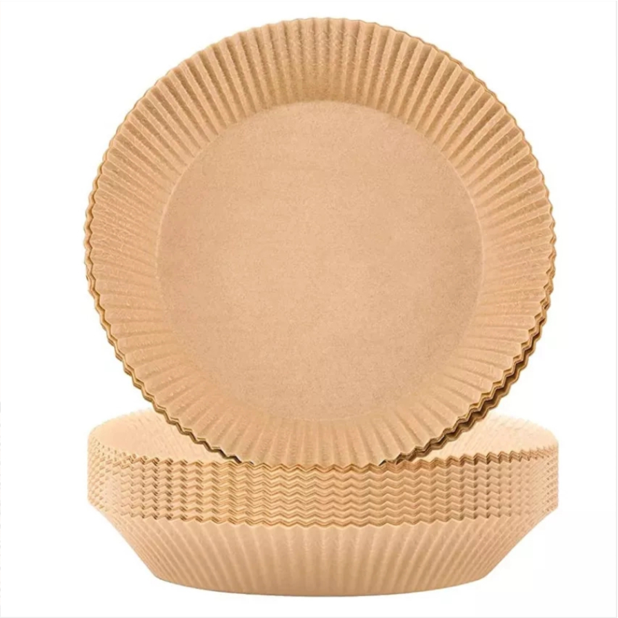 1 Set 50 Miếng Giấy Nến Lót Nồi Chiên Không Dầu, Giấy Nến Làm Khuôn Bánh