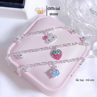  Lắc tay bạc KWJ lắc cho bé cực dễ thương 