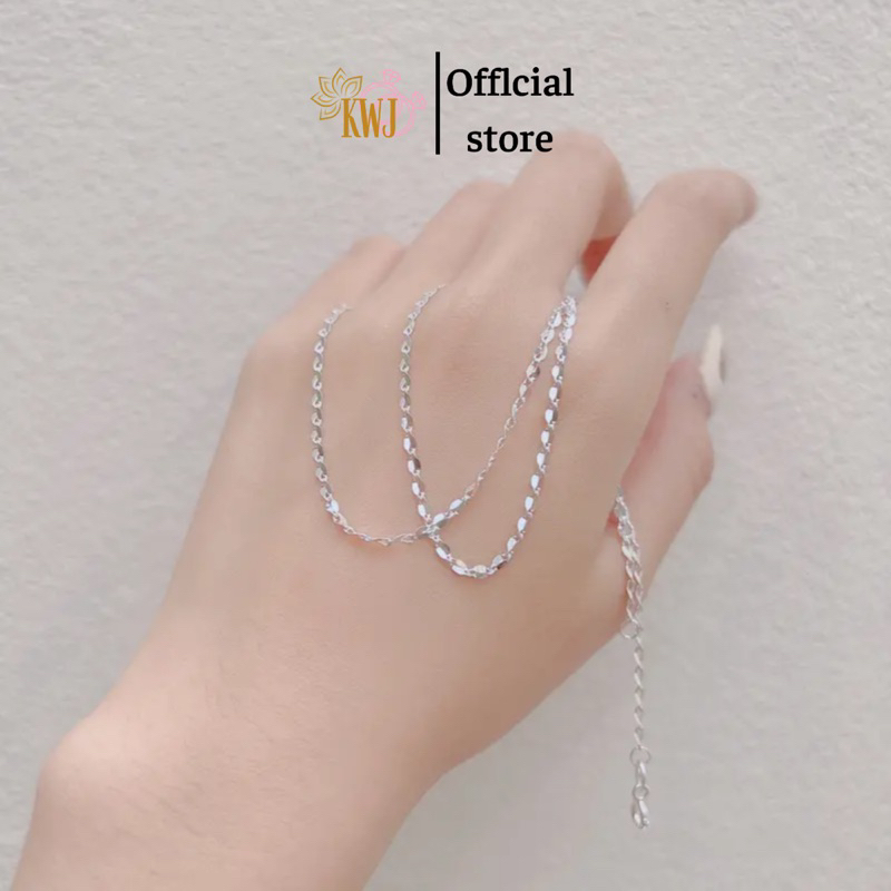 Dây chuyền nữ bạc đẹp_KWJ.