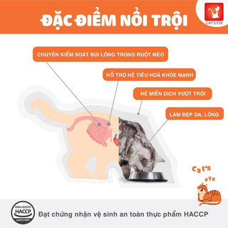 [1.5kg] Hạt CAT'S EYE dành cho mèo mọi lứa tuổi