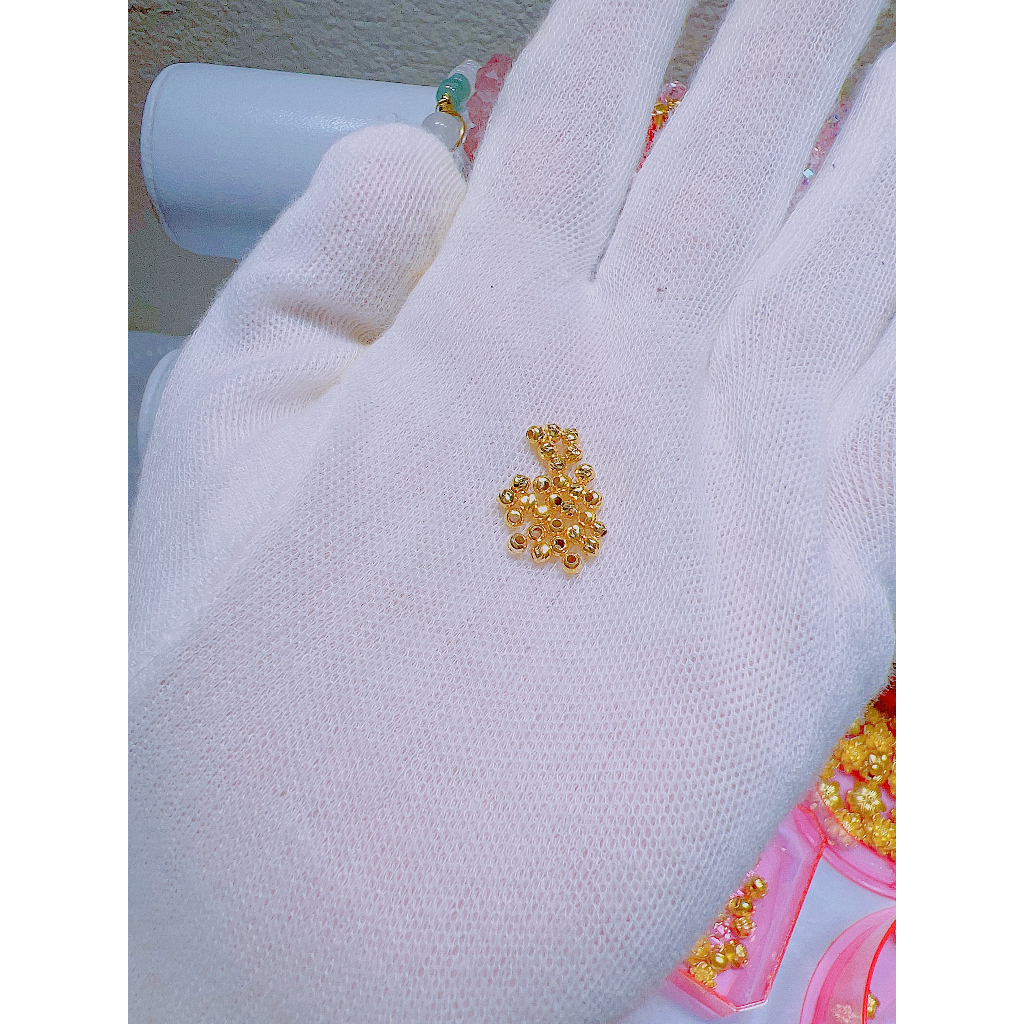 Charm mix vòng bi 2,5li 4li 10k nguyên chất- TamiaJewelry