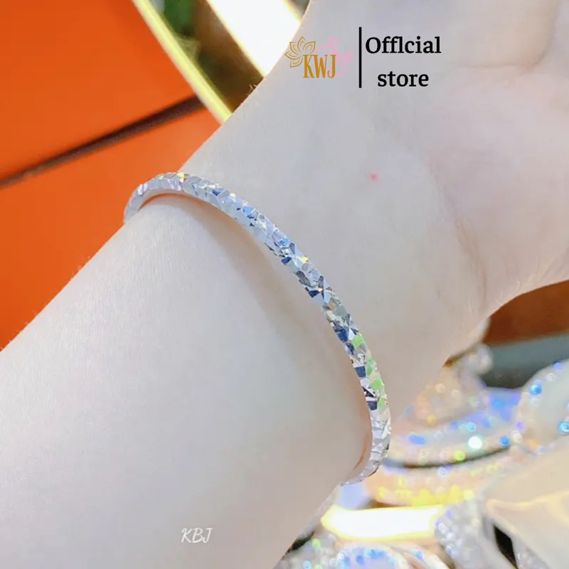 Vòng tay phay bạc đẹp lung linh