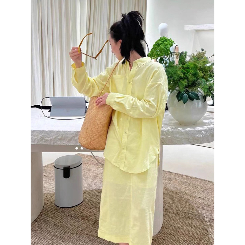 Sét váy linen vnxk