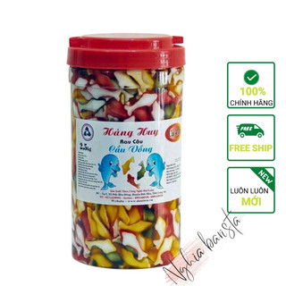 Thạch cá heo 4 màu Hàng Huy (Duo Xian) - Hộp 2,5kg
