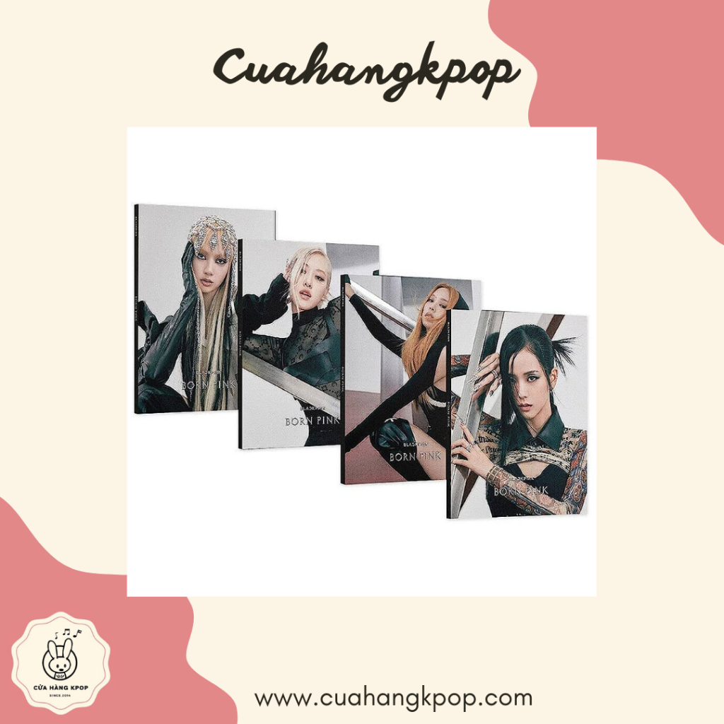 ALBUM BLACKPINK - BORNPINK có sẵn