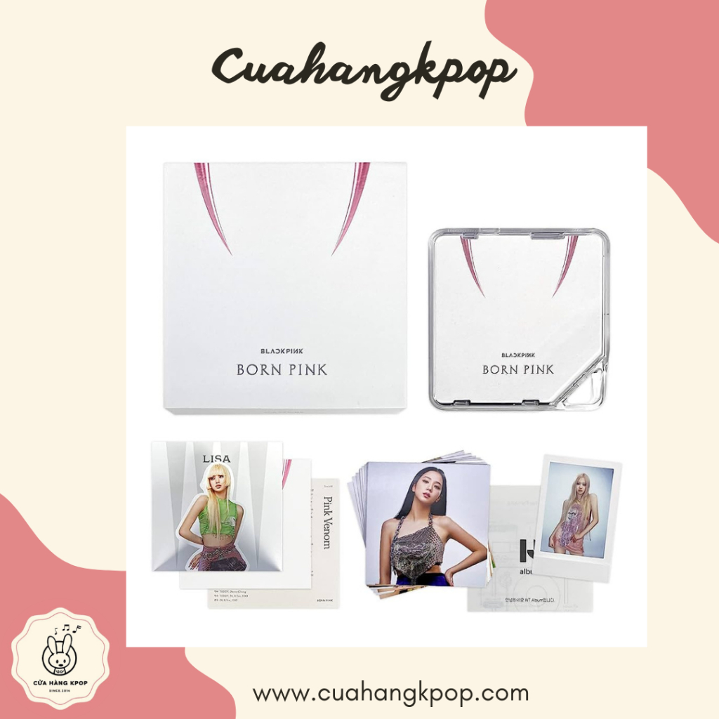 ALBUM BLACKPINK - BORNPINK có sẵn