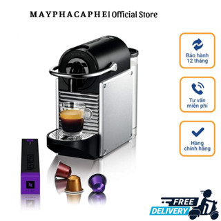 Máy Pha Cà Phê Viên Nén Delonghi Pixie Nespresso EN 124.S, Máy Pha Cafe, Espresso, 19Bar, 700ml, Nhập Đức, BH 12 Tháng