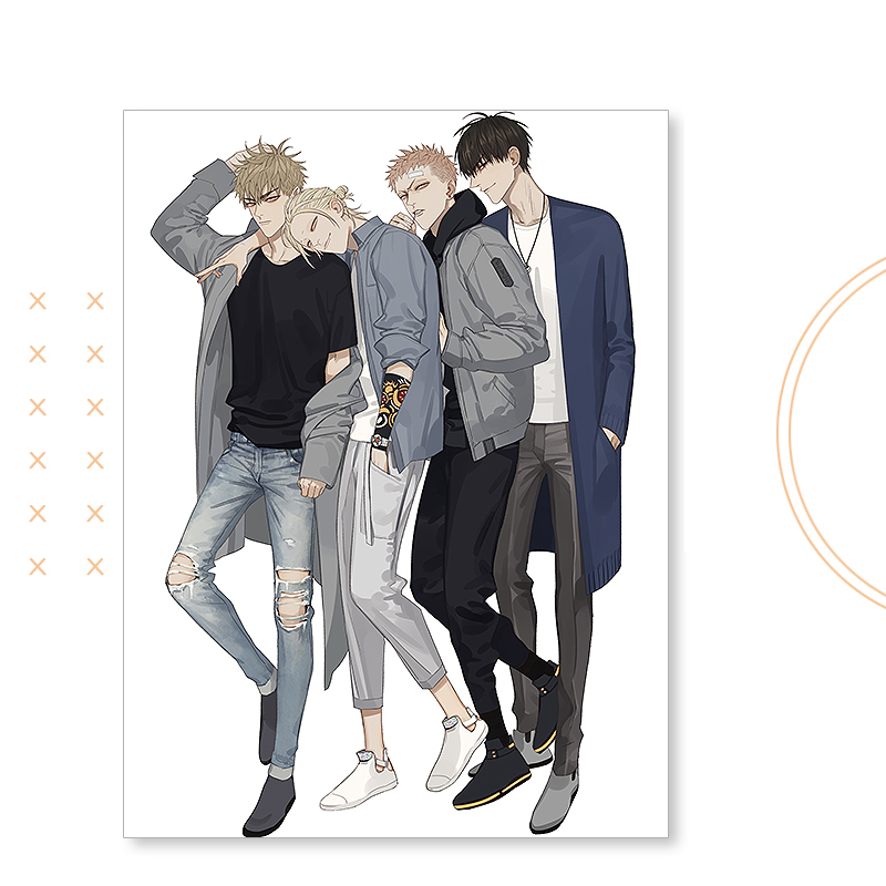 19 days bản đặc biệt full quà artbook old xian anime chibi phụ kiện xinh xắn
