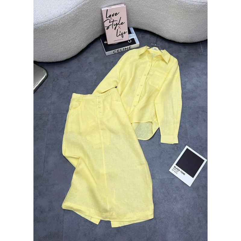 Sét váy linen vnxk