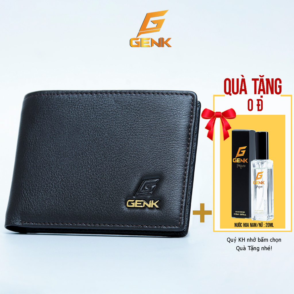 Ví Da Nam KLaSik Thương Hiệu Genk - GBK01