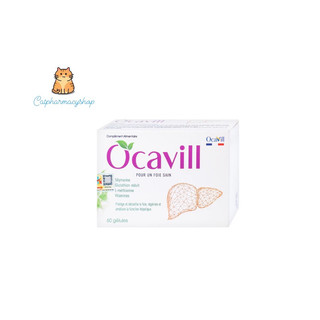 Viên uống bổ gan , giải độc gan, tăng cường chức năng gan Ocavill 60v