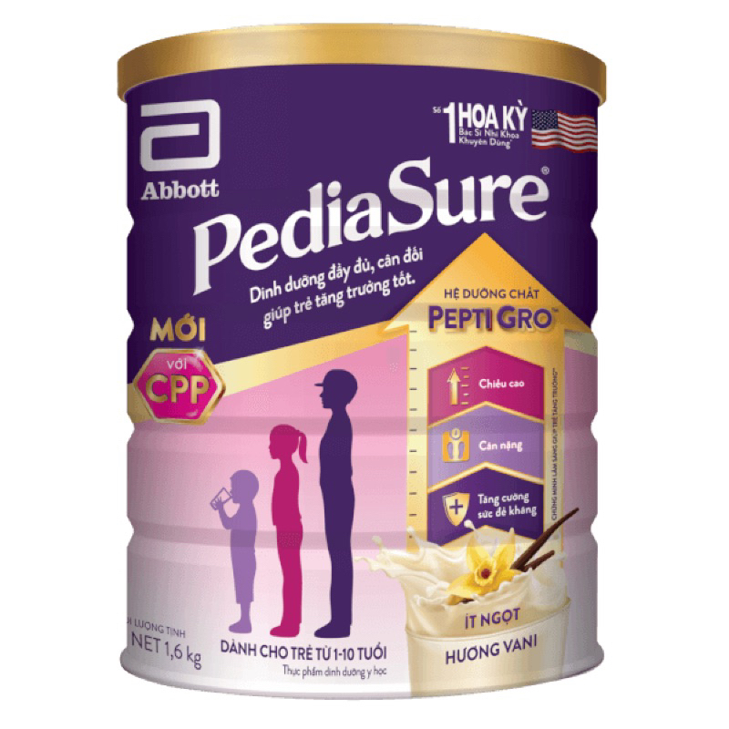 Sữa bột Pediasure BA Lon 1.6kg