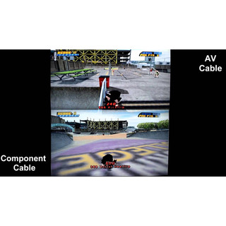 Dây cáp component cho máy ps2, hình ảnh rõ nét hơn Av
