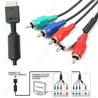 Dây cáp component cho máy ps2, hình ảnh rõ nét hơn Av
