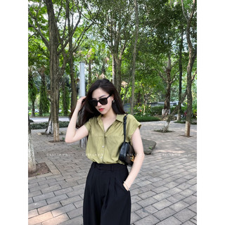 Áo tơ túi hộp tay hến C'est la vie