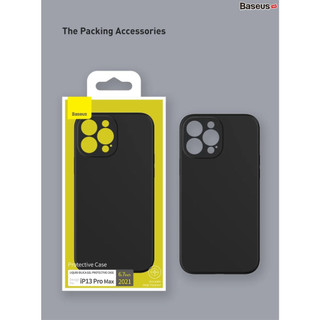 BASEUS Ốp lưng chống bám bẩn cho iPhone 13 Series Baseus Liquid Silica Gel Protective Case