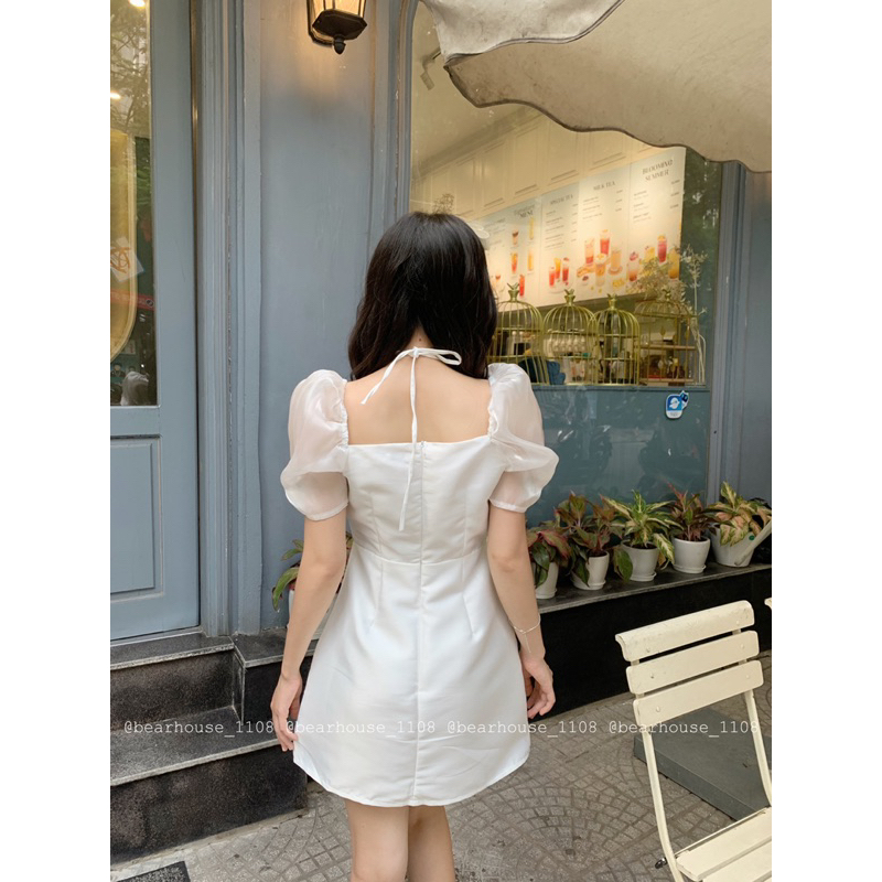 ĐẦM-VÁY TRẮNG TIỂU THƯ * KATE DRESS DỰ TIỆC SANG CHẢNH