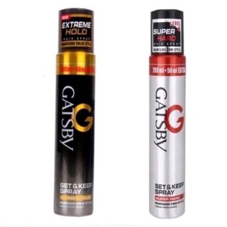Gôm Xịt Tóc Gatsby Set & Keep Spray Super Hard 66ml/250ml