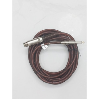 Dây micro 6m 1đầu 6 ly 1 đầu canon, Micro hát karaoke cao cấp CAF P8