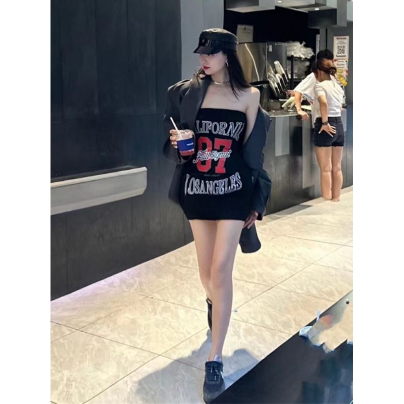 Đầm thun body ống chéo eo siêu xinh 💦💦💦LLY lohashop91
