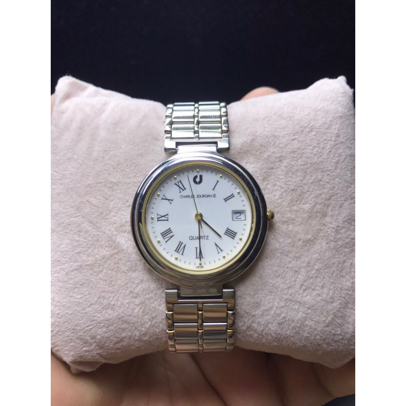 ⌚Đồng hồ Si Nữ hiệu Charles Jourdan, Thụy Sĩ🇨🇭.Hàng đã qua sử dụng