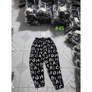 quần bagy lụa cạp chun M45