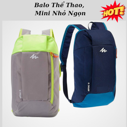 Balo Quechua Chống Thấm Nước, Balo Thời Trang Thể Thao Nam Nữ Năng Động