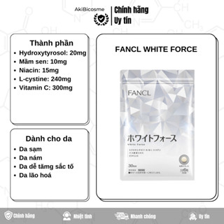 FANCL TRẮNG DA WHITE FORCE 30 NGÀY