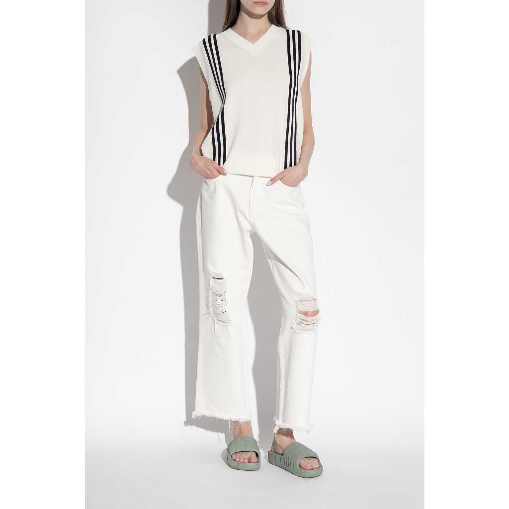 Chính Hãng Dép quai ngang Adidas Adilette 22 Green v Silver Green