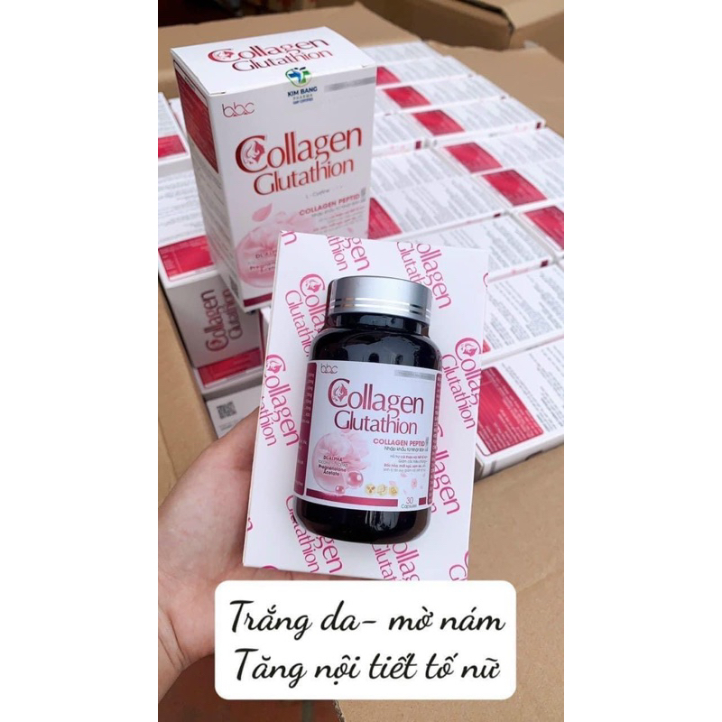 Viên uống colagen glutathione