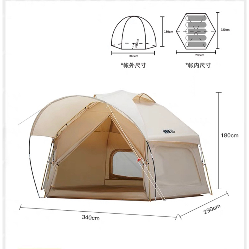 Lều con ếch, lều nấm