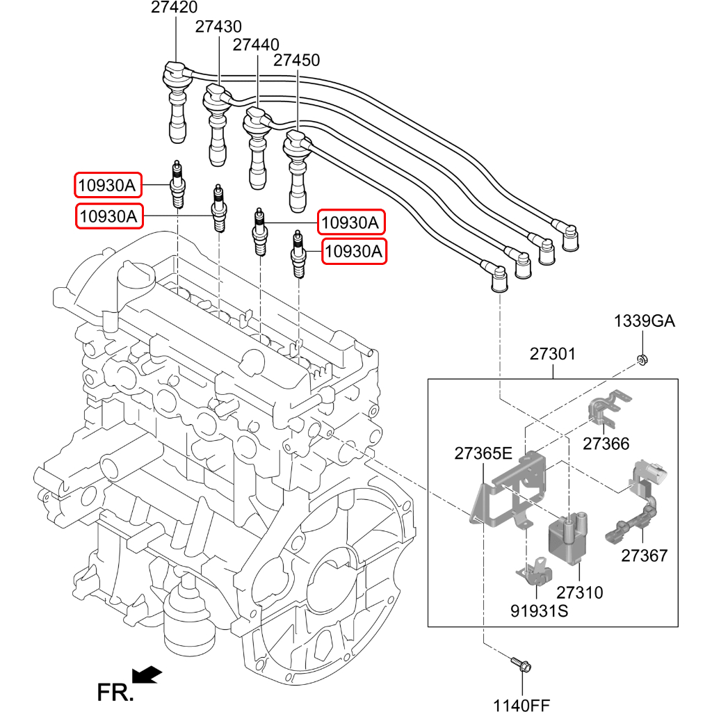 Bugi bạch kim Platinum cho xe ô tô Hyundai: Santafe Tucson Kona ... 🚘 Nhập khẩu HYUNDAI MOBIS Hàn Quốc 🎯 1884610060