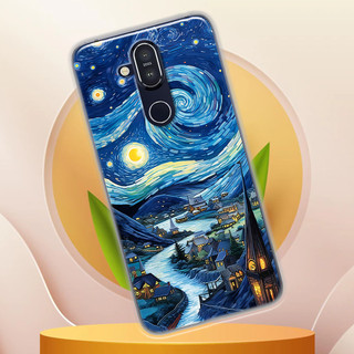 Ốp lưng Nokia 8.1 in hình BST Tranh