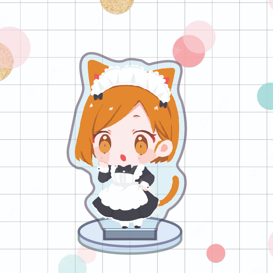 Standee Jujutsu Kaisen, mô hình anime Chú thuật hồi chiến chibi nhân vật Megumi, Gojo, Yuji, Geto, Nobara