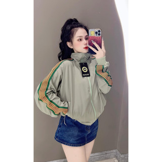 [HỎA TỐC MIỄN SHIP] Áo Khoác Bomber Thun Phối Sọc HOTT
