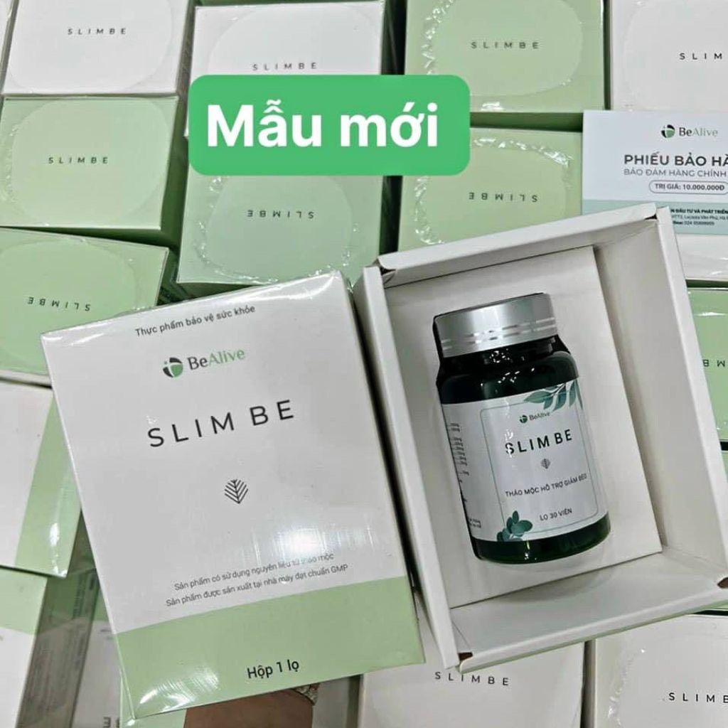 Giảm Cân Slim Be Của BEALIVE Hộp 30 Viên Chính Hãng Giúp Giảm Cân An Toàn Giảm 2 đến 3 Kg Chỉ Sau 15 Ngày