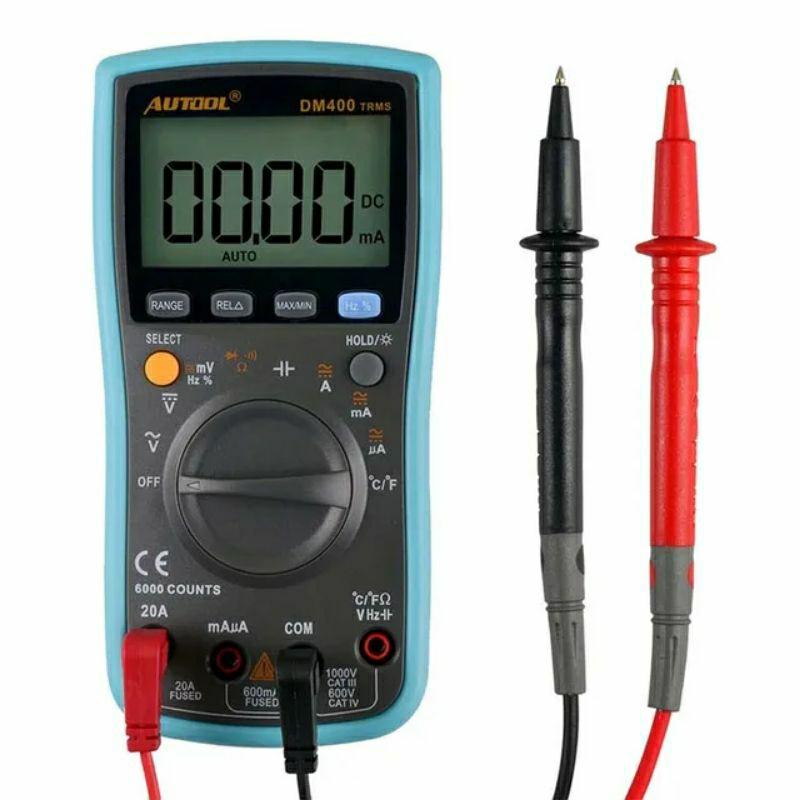 Đồng Hồ Đo Điện Tự Động Autool DM400 - 20A