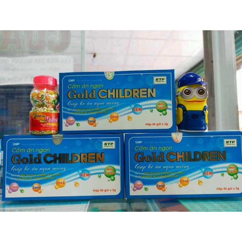 Combo 2h Cốm ăn ngon Gold Children cho bé Biếng ăn từ 6 tháng tuổi