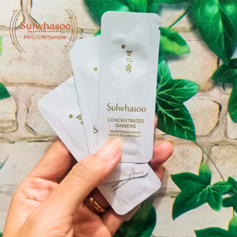 Serum Sulwhasoo dưỡng sáng da, căng mướt, cải thiện nếp nhăn từ nhân sâm CONCENTRATED GINSENG BRIGHTENING SERUM