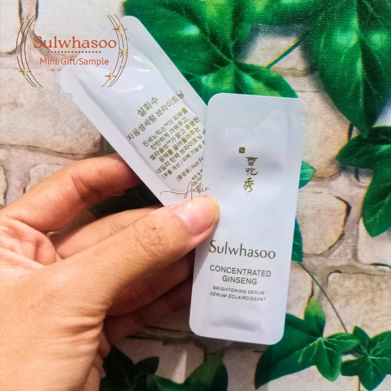 Serum Sulwhasoo dưỡng sáng da, căng mướt, cải thiện nếp nhăn từ nhân sâm CONCENTRATED GINSENG BRIGHTENING SERUM