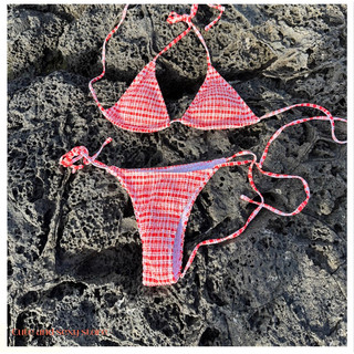 Red and White bikini - Cute and sexy Store