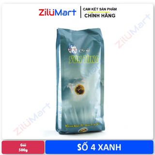 Cà phê sơn tùng số 4 xanh gói 500g