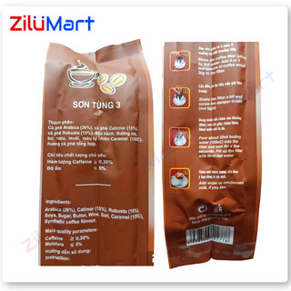 Cà phê Sơn Tùng (bao bì màu cam) Số 3 cam gói 500g
