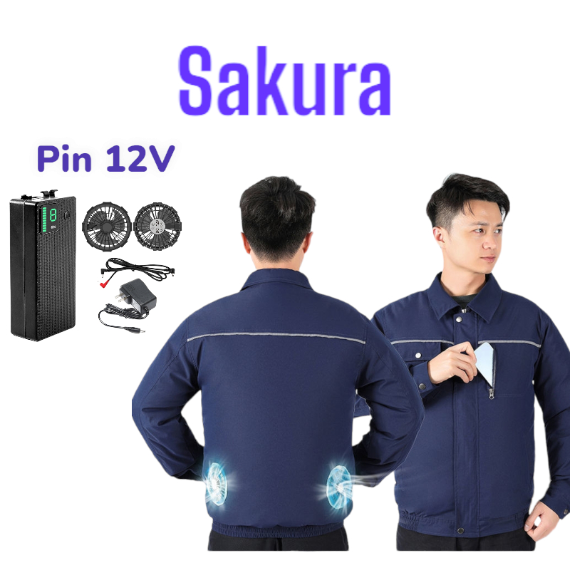 SAKURA phiên bản áo điều hòa đáng sở hữu nhất mùa hè 2023 - Cam kết 100% người dùng ưng ý ngay khi trải nghiệm - Chất lư