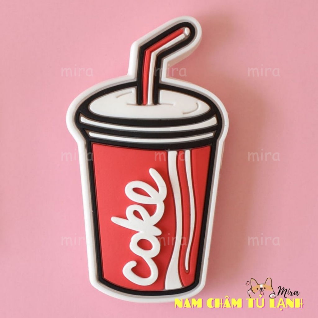 Nam Châm Tủ Lạnh Kem Bánh Sinh Nhật Trang Trí Bàn Học Đính Note Bảng Từ Cho Bé Mira-PVC79173