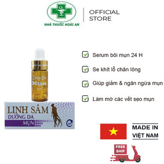Serum mụn Linh sâm siêu tốc 24h