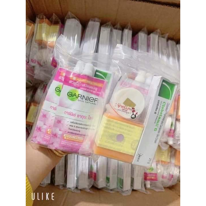 Sỉ 10 bộ kem nám thái lan dạng túi ríp