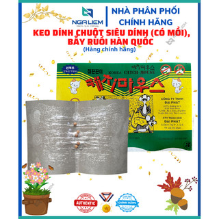 Keo dính chuột Siêu Dính , Miếng keo dán chuột, Miếng bẫy chuột, bẫy ruồi Hàn Quốc