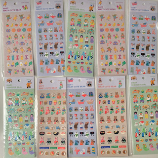 Sticker Cute Bear (ảnh thật) - namise.co